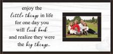 Enjoy The Little Things.. Framed Picture Frame