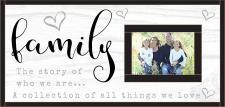 Family - The Story Of Who We Are.. Framed Picture Frame