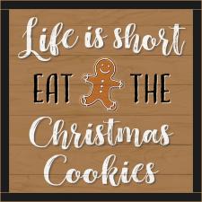 Christmas Cookies Framed Wall Sign