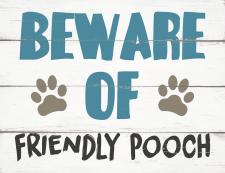 Beware of friendly pooch Fun Block