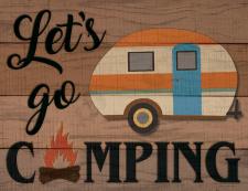 Let’s go Camping Fun Block