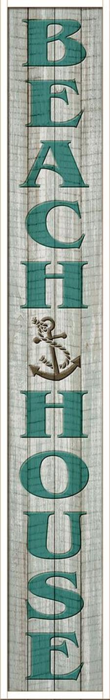 Beach House Anchor Vertical Porch Board