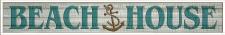 Beach House Anchor Distressed  Vertical Porch Board