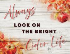 Always look on the bright cider life Fun Block